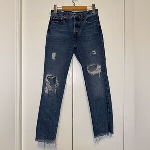 Levi’s WEDGIE STRAIGHT ANKLE JEANS